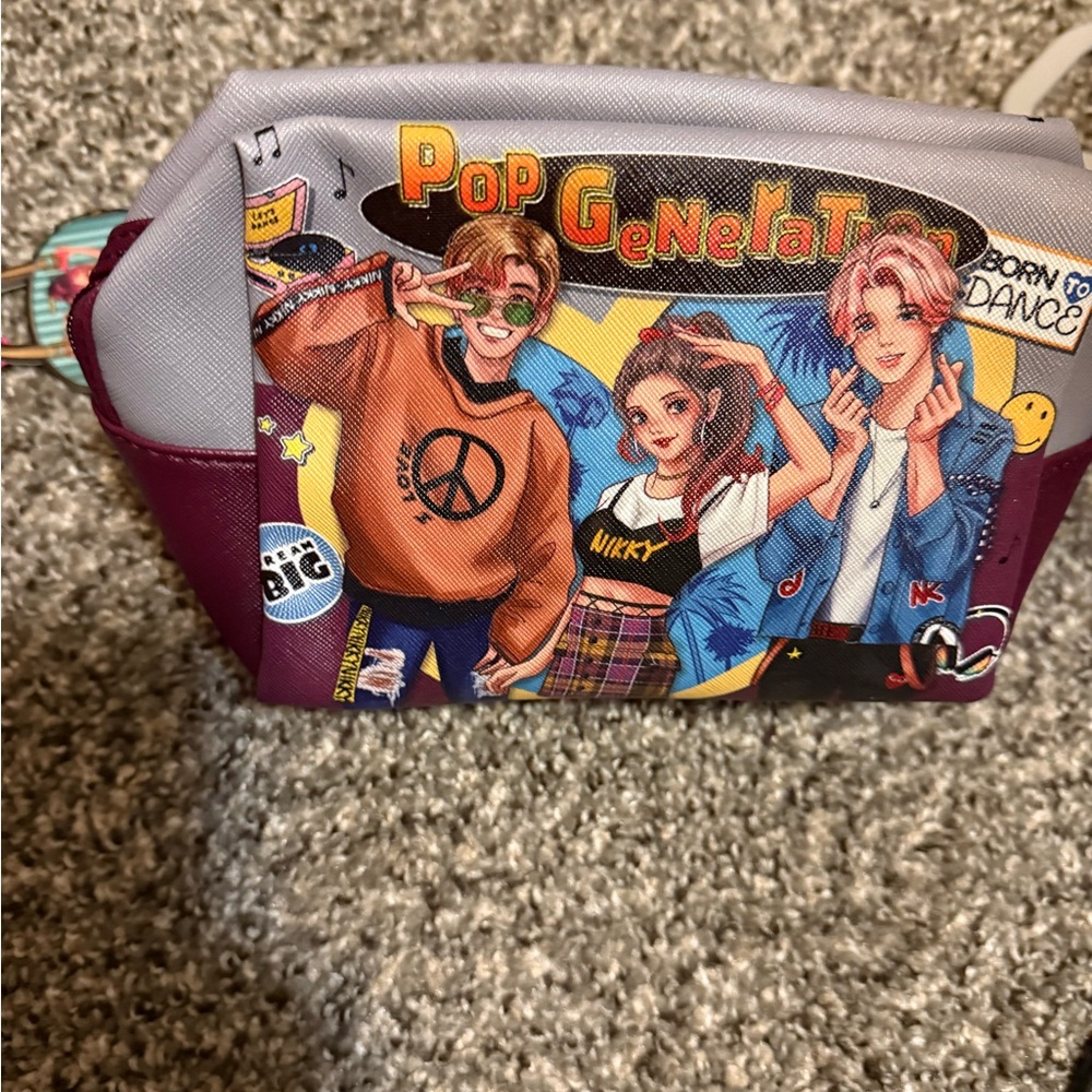 Pop Generation Graphic Cosmetic Bag